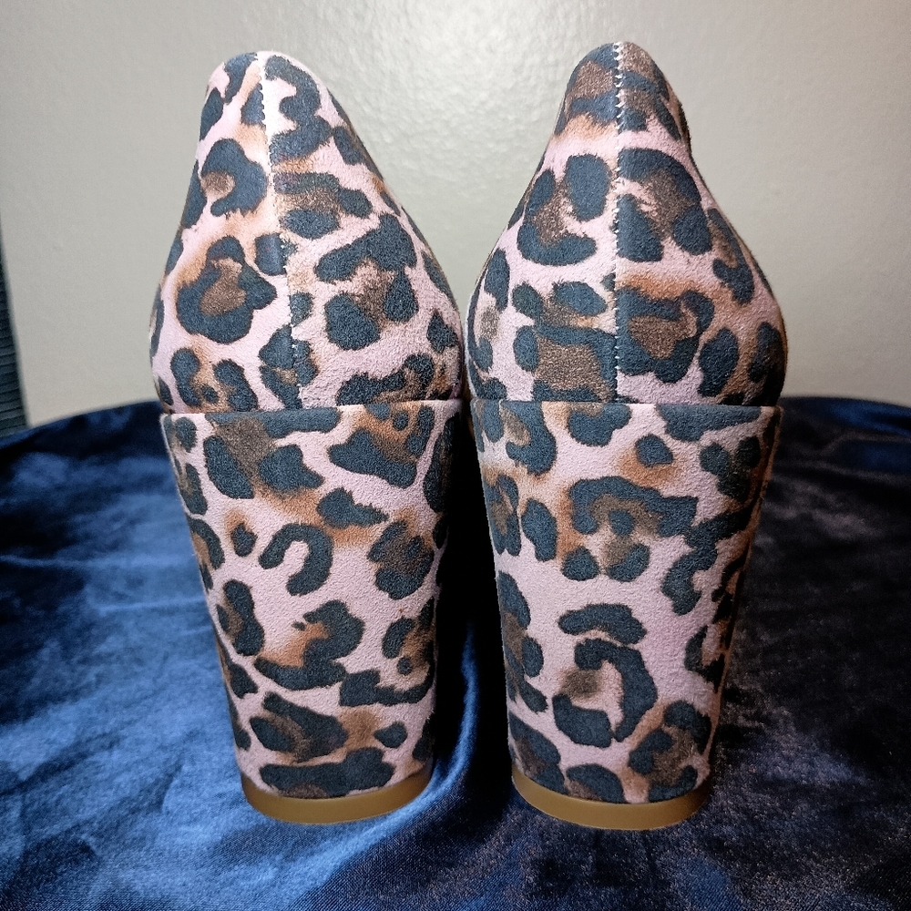 RAS Pink Leopard Print Pumps – EU 37 / US 6.5 Made in Spain | Leather Sole - Picture 8 of 14